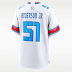 Jersey Nike de la NFL Game para hombre Will Anderson Jr. Houston Texans Rivalries Collection