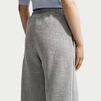 Pantalon taille mi-haute à jambes larges Nike Studio Fleece Medium Weight pour femme
