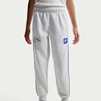 Joggery z dzianiny dla dużych dzieci Nike Air