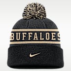 Gorro con dobladillo y pompón universitario Nike para hombre Colorado Peak