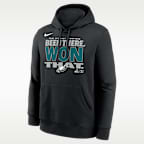 Philadelphia Eagles 2025 NFC East Champions Trophy Men's Nike NFL Pullover Hoodie