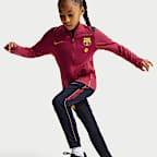 F.C. Barcelona Academy Pro Older Kids' Nike Dri-FIT Football Knit Tracksuit