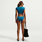 Nike Swim Women's Cropped Swim Top