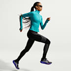 Leggings de correr de tiro alto y largo completo para mujer Nike Swift Flash