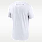 Playera universitaria Nike Dri-FIT para hombre Alabama Courtside Basketball Legend