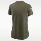 Philadelphia Eagles Salute to Service Sideline Women's Nike NFL T-Shirt