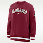 Alabama Legacy Phoenix Women's Nike College Oversized Pullover Crew