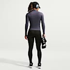 Nike One Fitted Dri-FIT-Jacke mit durchgehendem Reißverschluss für Damen