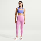 Nike Zenvy Women's High-Waisted 7/8 Leggings with No Front Seam