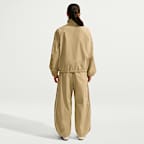 Nike Sportswear ruimvallende barrel-leg broek met halfhoge taille voor dames