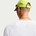 Sudadera de cuello redondo de correr Dri-FIT tipo waffle para hombre Nike Stride