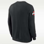 Ohio State Sideline Club Men's Nike College Pullover Crew