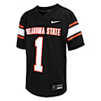 Jersey universitario Nike Dri-FIT Game para niños talla grande Oklahoma State