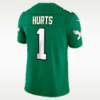 Jersey Nike Dri-FIT de la NFL Limited para hombre Jalen Hurts Philadelphia Eagles
