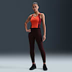 Nike Universa Women's High-Waisted 7/8 Leggings with No Front Seam