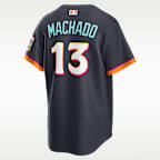 Manny Machado San Diego Padres City Connect Men's Nike MLB Stadium Jersey