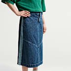 Nike Sportswear Older Kids' Denim Midi Skirt