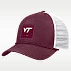 Virginia Tech Sideline Rope Men's Nike College Trucker Adjustable Hat