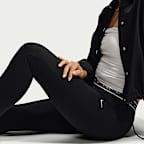 Nike Sportswear Chill Knit Women's High-Waisted Open-Hem Leggings