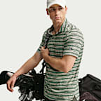 Nike Par Men's Dri-FIT Striped Golf Polo
