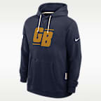 Green Bay Packers Alt Offensive Set Play Sideline Men's Nike Dri-FIT NFL Pullover Hoodie