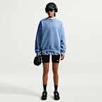 Nike Studio Fleece Orta Kalınlıkta Oversize Kadın Crew Üst