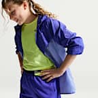 Shorts de entrenamiento Dri-FIT para niños talla grande Nike Stride