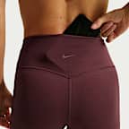 Nike Zenvy Women's High-Waisted 7/8 Leggings with No Front Seam