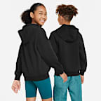 Sudadera con gorro para niños talla grande Nike Sportswear Club Fleece