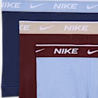 Pánské bavlněné strečové boxerky Nike Essential (3 kusy)