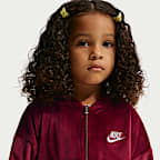Nike Toddler 2-Piece Velour Flared Leggings Set