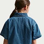 Nike スポーツウェア コレクション ジュニア デニム ショートスリーブ ポロ