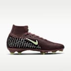 Korki piłkarskie typu high top na twardą murawę Nike Mercurial Superfly 10 Pro „Kylian Mbappé”