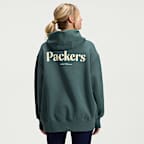 Sudadera con gorro sin cierre Nike de la NFL oversized para mujer Green Bay Packers Rivalries Collection Phoenix
