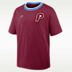 Philadelphia Phillies Cooperstown Ringer Men's Nike MLB T-Shirt