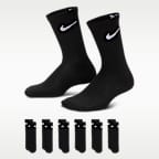 Chaussettes mi-mollet Nike pour enfant (6 paires)