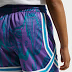 Shorts de básquetbol Dri-FIT para niños talla grande Nike Crossover