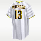 Manny Machado San Diego Padres Men's Nike MLB Replica Jersey