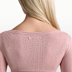 NikeSKIMS Stretch Knit Women's Long-Sleeve Wrap Top