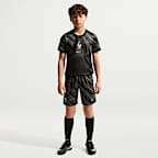 FFF 2026 Stadium Goalkeeper Older Kids' Nike Dri-FIT Soccer Replica Short-Sleeve Shirt
