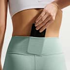 Nike One Mallas cortas de 20 cm y talle alto - Mujer