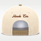 Gorra universitaria Nike ajustable y con estructura A-Frame para hombre Legacy Rise de Texas