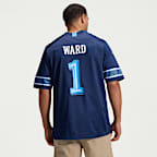 Jersey Nike de la NFL Game para hombre Cameron Ward Tennessee Titans Rivalries Collection