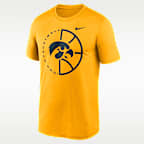 Playera universitaria Nike Dri-FIT para hombre Iowa Legend Basketball Icon