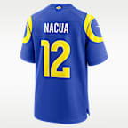 Puka Nacua Los Angeles Rams Men's Nike NFL Game Jersey