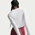 Nike Tempo Women's Dri-FIT Cropped Long-Sleeve Running Top