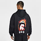 LeBron "Good Intentions" Men's Therma-FIT Brushed Pullover Basketball Hoodie