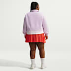 Nike Studio Fleece Medium Weight Women's Oversized Cropped Polo
