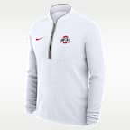 Ohio State Victory Men's Nike Dri-FIT College 1/2-Zip Long-Sleeve Top