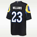 Kyren Williams Los Angeles Rams Rivalries Collection Big Kids' Nike NFL Game Jersey